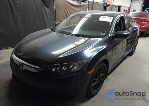 2017 Honda Civic Lx из США, поврежденный, VIN 19XFC2F53HE076086